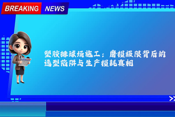 塑胶排球场施工:磨损极限背后的选型陷阱与生产损耗真相